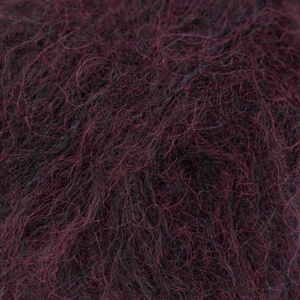 BRUSHED ALPACA SILK 43 Mørk drue