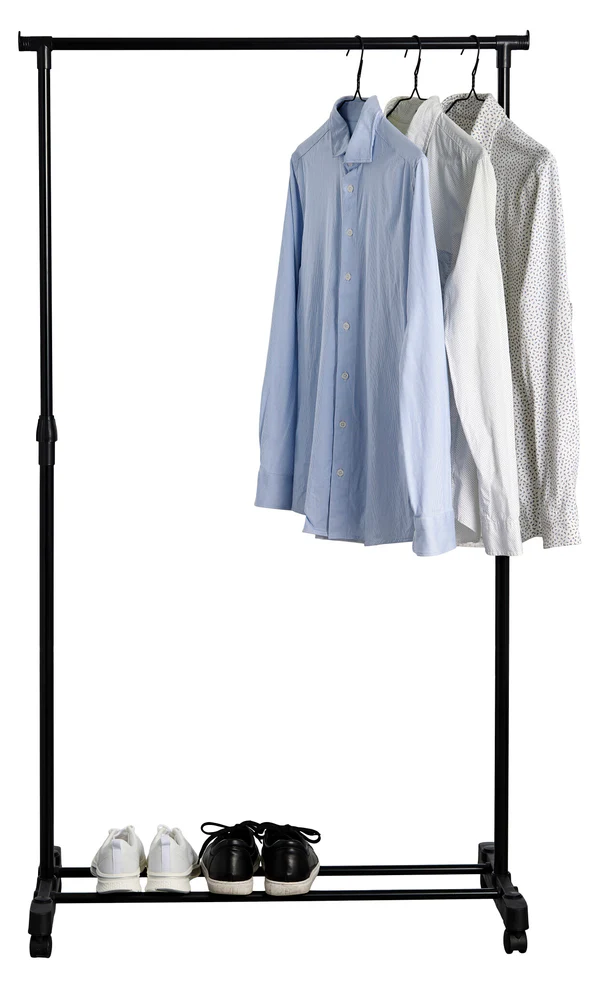 Klædnastativ 81x42x100-170cm