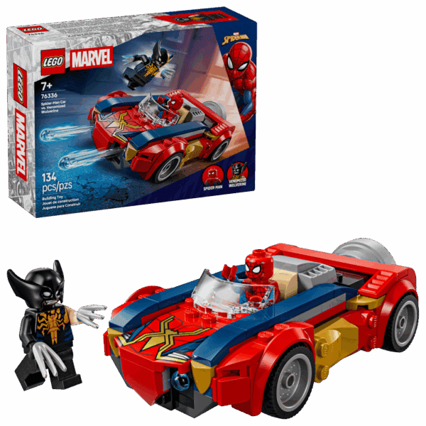 Spider-Man-bil mod venomiseret Wolverine