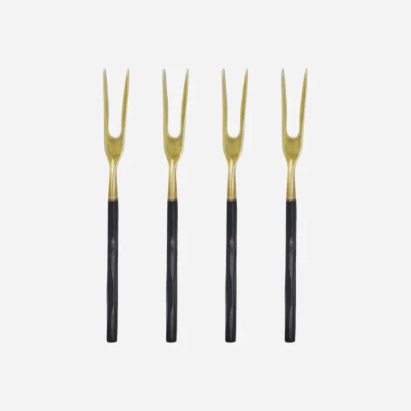 HDFork viðskerisgaffil H:12cm 4 stk Antique brass