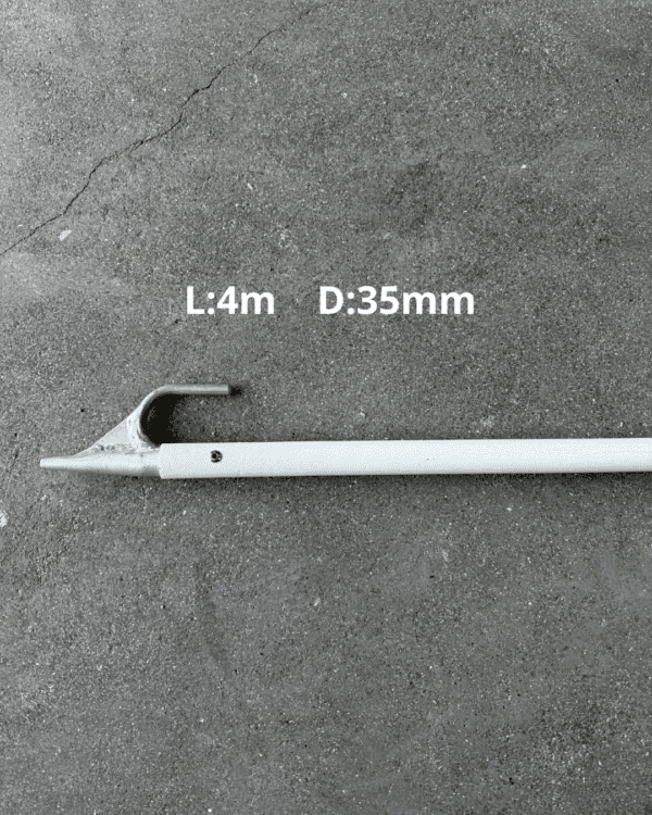 Bátshaki glasfibur L:4m D:35mm
