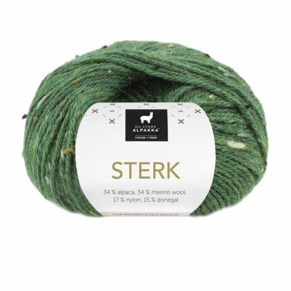 Sterk Furugrønn Tweed 935