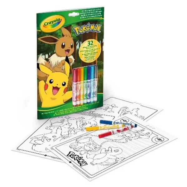 Crayola Coloring & Activity Book Pokemon