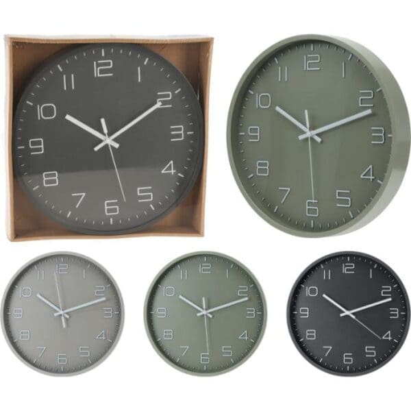 Veggjaklokka 3 asst.