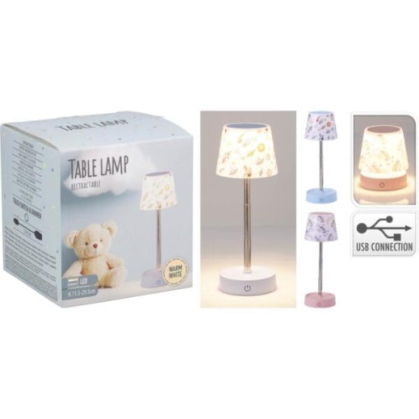 Borðlampa USB 5x10x11-29 cm