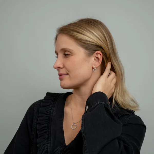 Evig Kærlighed hálsketa 45cm, sterling silvur