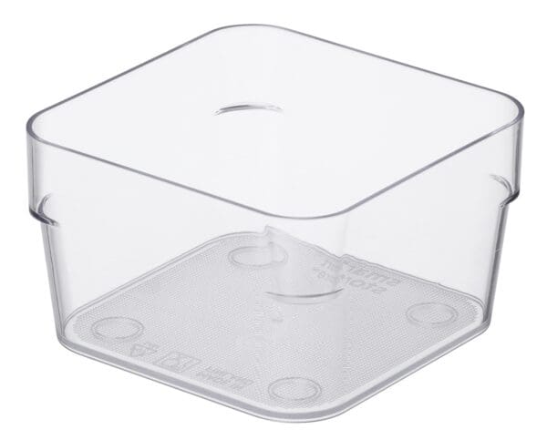 Goymslukurv 10x10x6cm klár