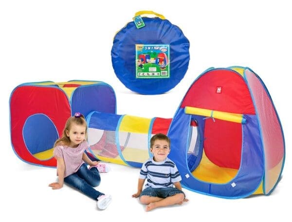 4-KIDS 3-í-1 telt sett 255x80x90 cm