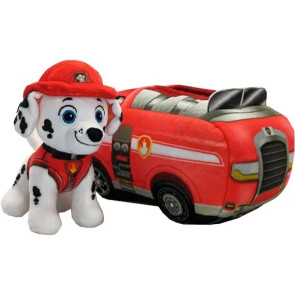 Paw Patrol 2-í-1 Marshall 15cm bil bamsa