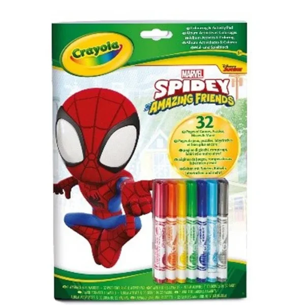 Crayola Coloring & Activity Album Spidey