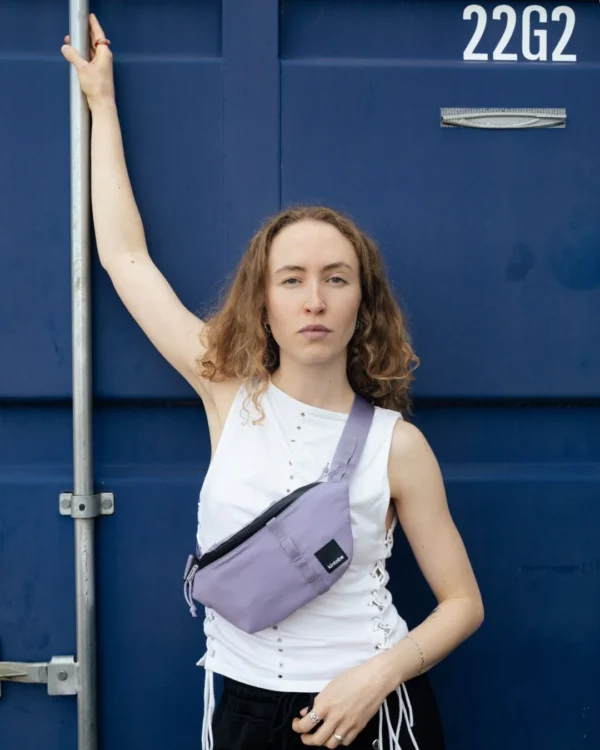 BLAZE beltitaska 30x15x7,5cm, Concrete Lilac