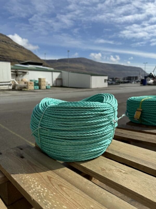 Danline grønt 6mm x 3 strand 220m green