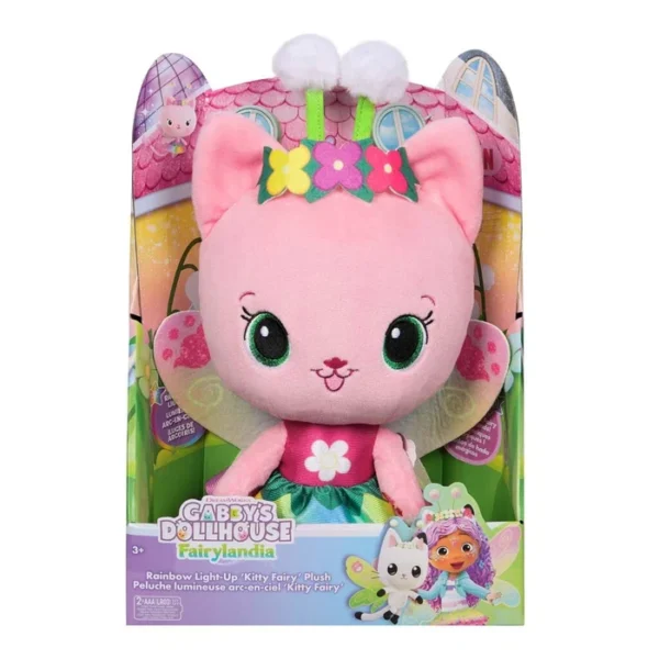 Gabby's Dollhouse Light Up Kitty Fairy bamsa 30cm