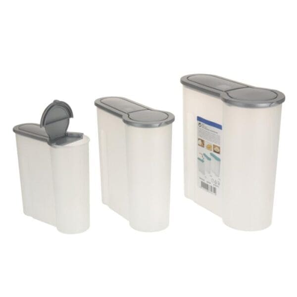 Goymsluíløt sett 1,3L - 2,4L og 4L