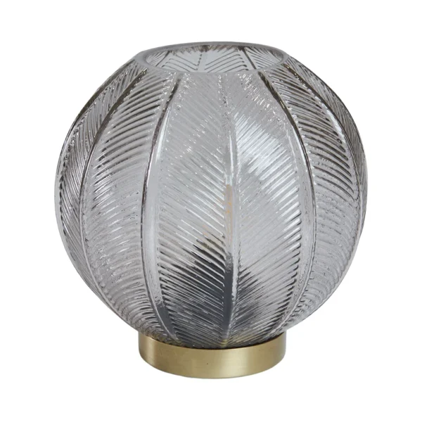 Lampa LED 15x15cm, grá