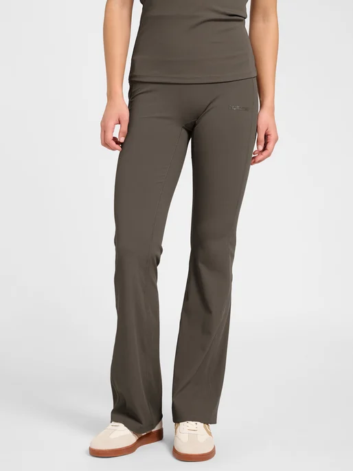 PRIMA RIB HW leggings við sveiggj