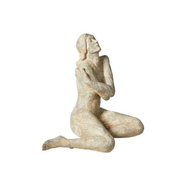 Figurur kvinna 19x15x23cm