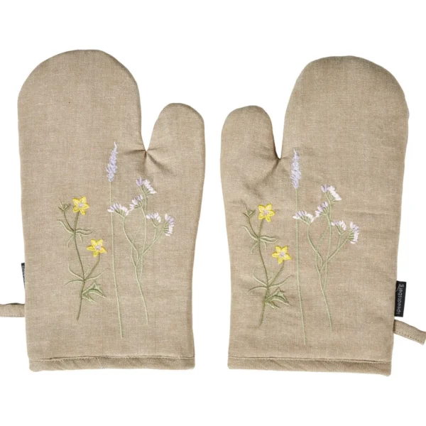 Grillhandski 2ass 19x32cm bummull