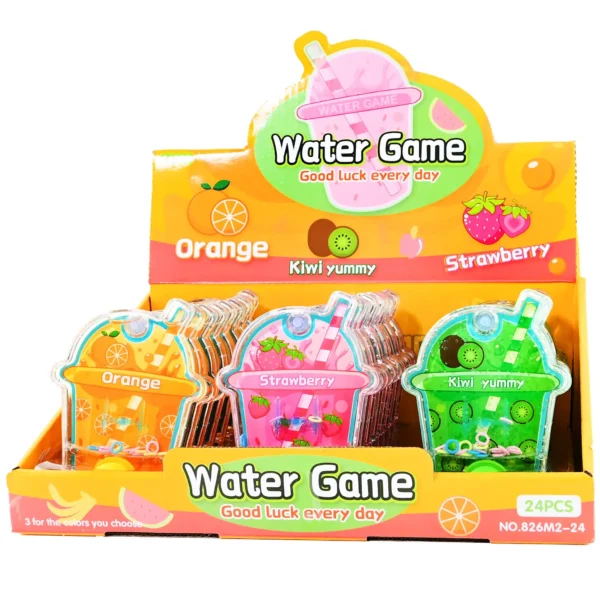 WATER GAME FRUIT 12cm 3ass
