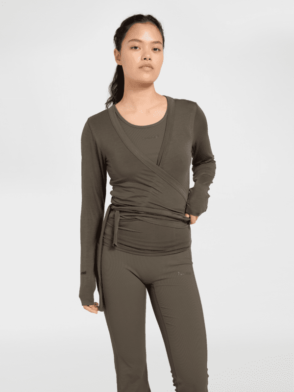 SOFT WRAP blusa