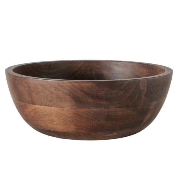 Rund skál Marona, brún H: 10,50 cm, D: 27,50 cm