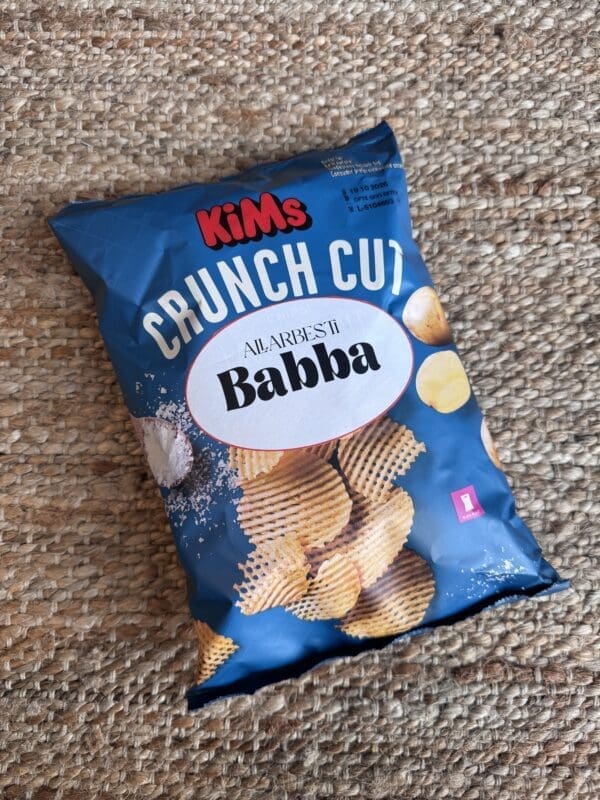 KIMS Crunch Cut Læsø Sydesalt 160g - Allarbesti Babba