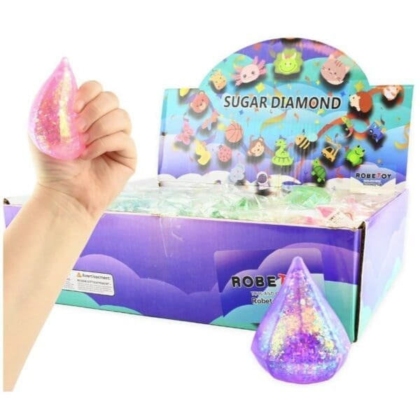 SQUEEZE SUGAR diamantur 7cm 4ass