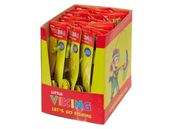 LITTLE VIKING tráða - BLACK/YELLOW 36PCS