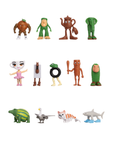 ITALIAN BRAINROT Blind bag - figurar + 3 kort