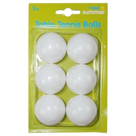 HAPPY SUMMER boðrtennis bóltar 6 stk