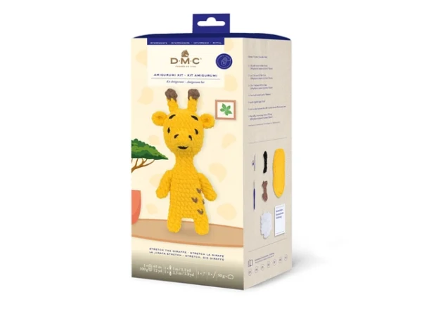 AMIGURUMI hekklipakki XXL - STRETCH THE GIRAFFE
