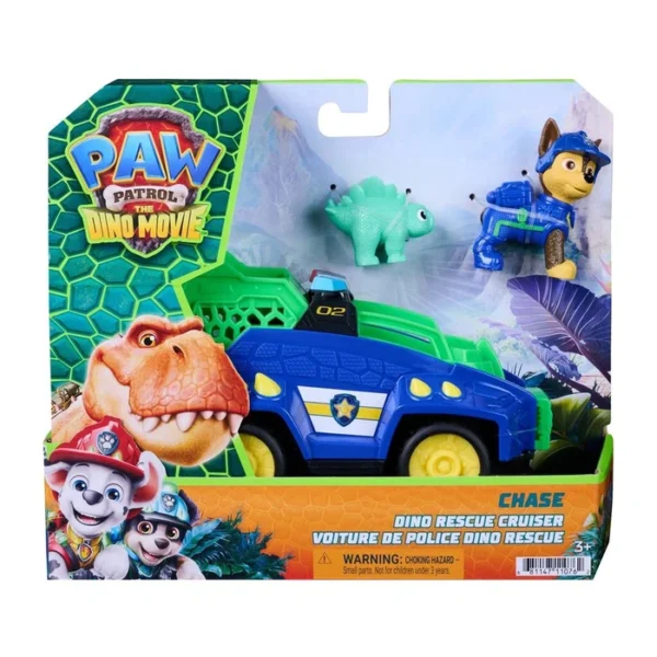 Paw Patrol Movie 3 Dino Theme Vehicle Chase