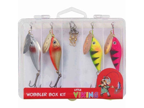 LITTLE VIKING WOBBLER BOX KIT 9PCS